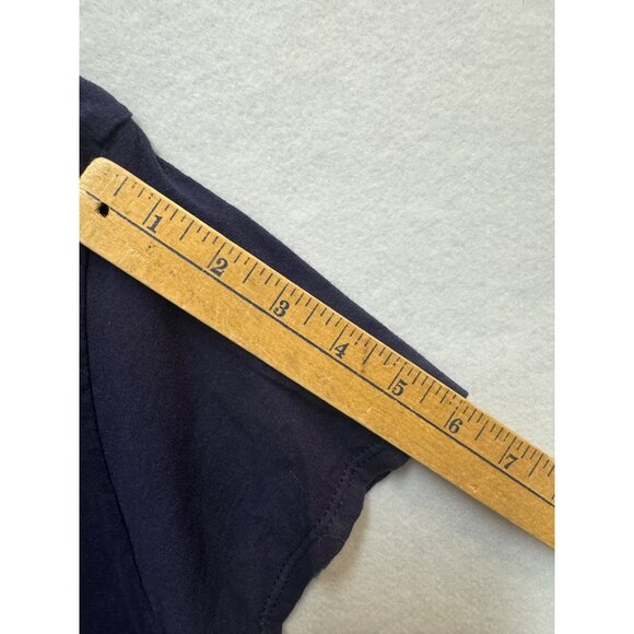 Fruit Of The Loom Navy Blue Mens Crew Neck T-Shirt Size S 100% Cotton Casual Tee - Picture 6 of 7